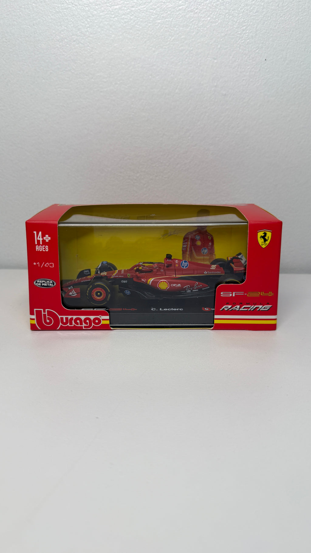 Pack Ferrari 1:43 Polo + auto