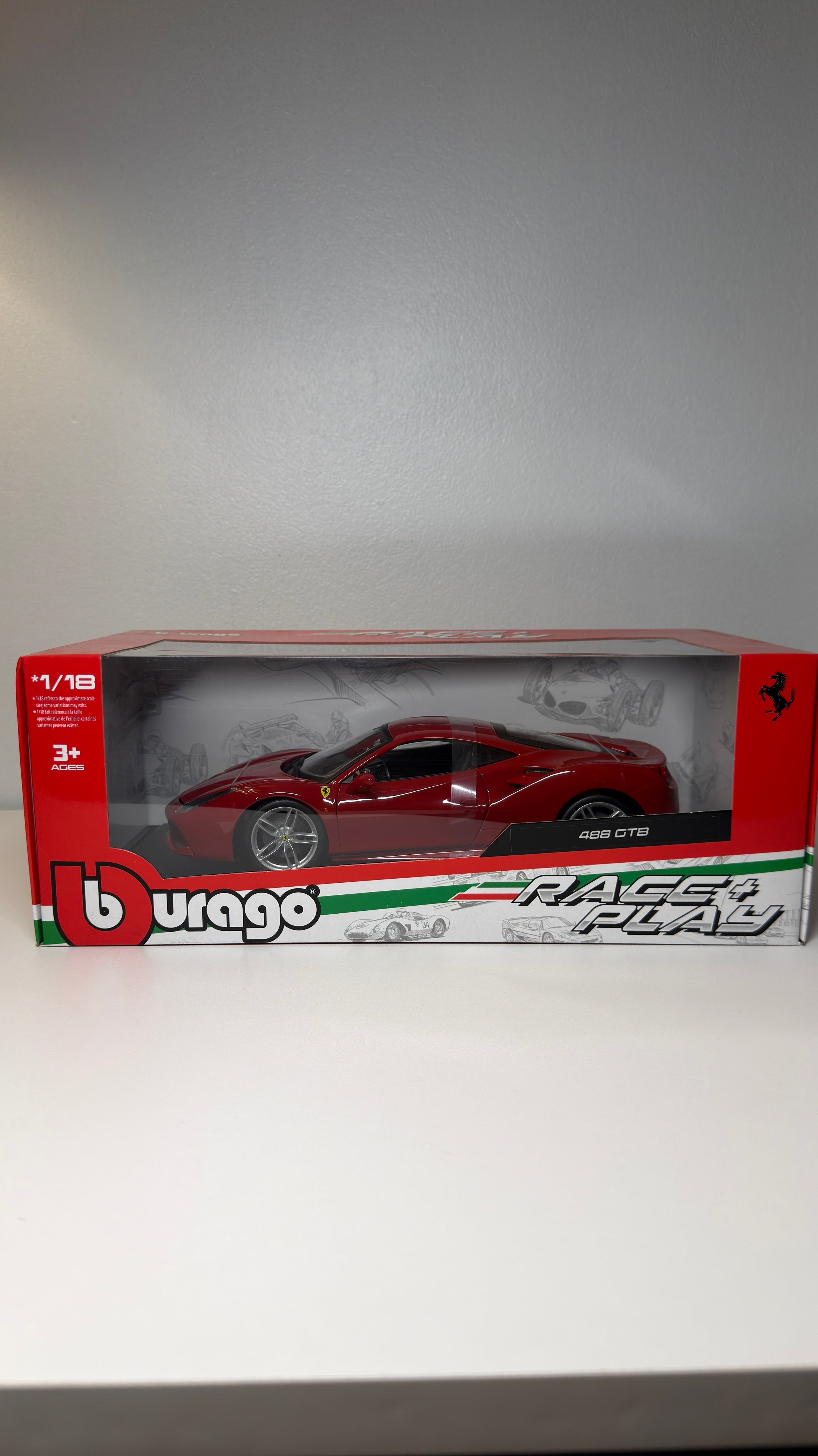 Ferrari 488 GTB 1:18