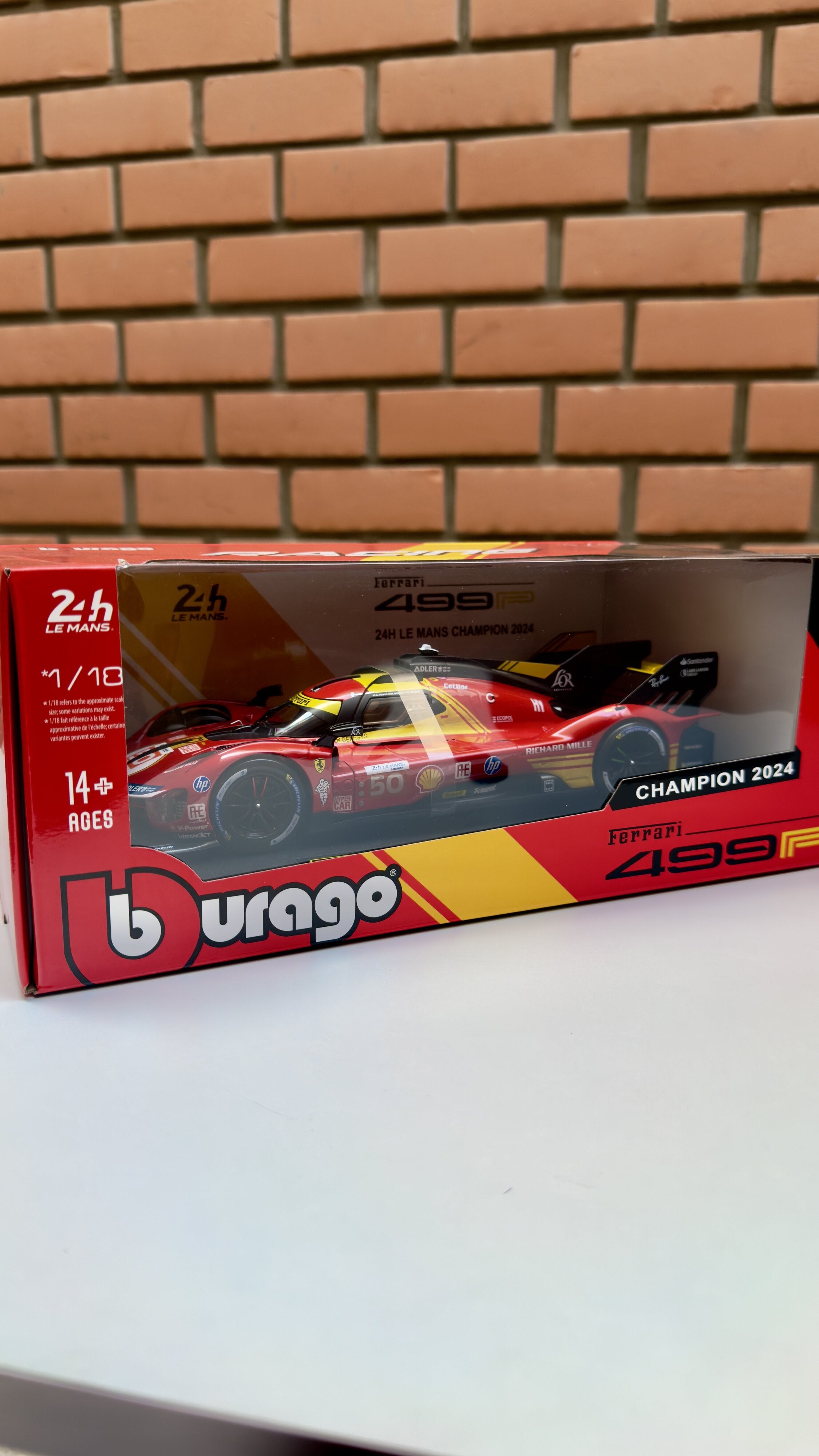 Ferrari 499p 24H LeMans 1:18