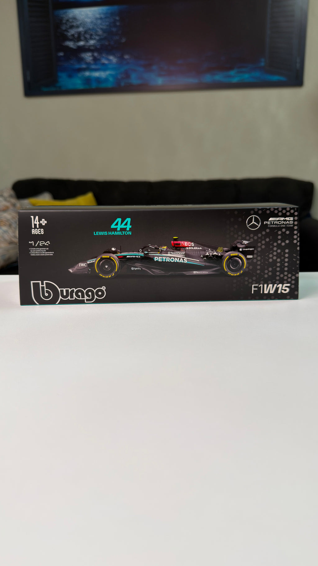Mercedes W15 - Hamilton - 2024 | 1:24
